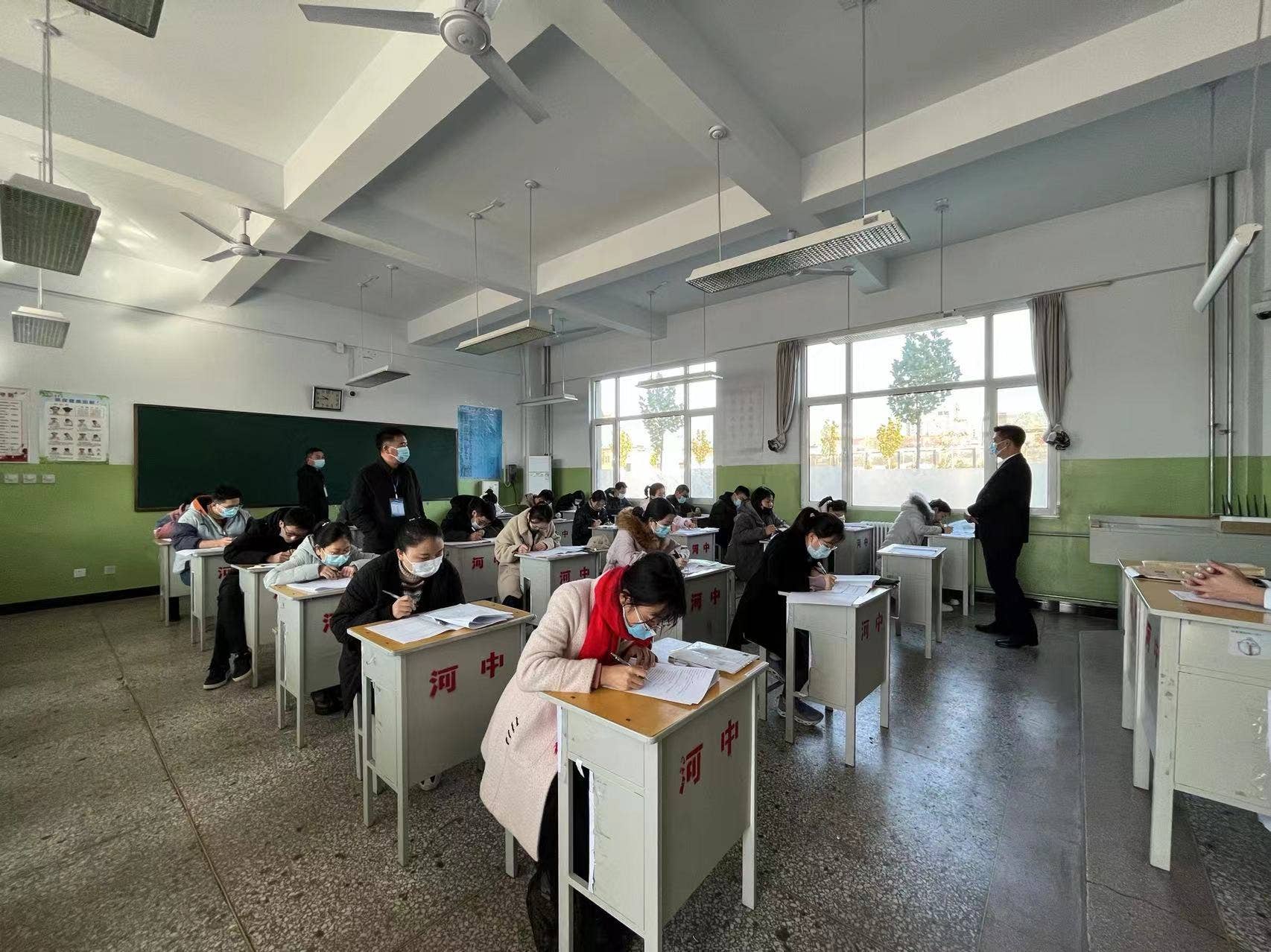 河津市城市基础设施建设投资开发有限公司面向社会招聘笔试工作圆满完成