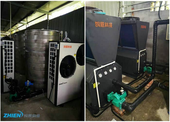 宁波巨藤陶瓷阀生产热水工程
