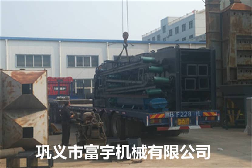 型煤烘干机现场图片和视频