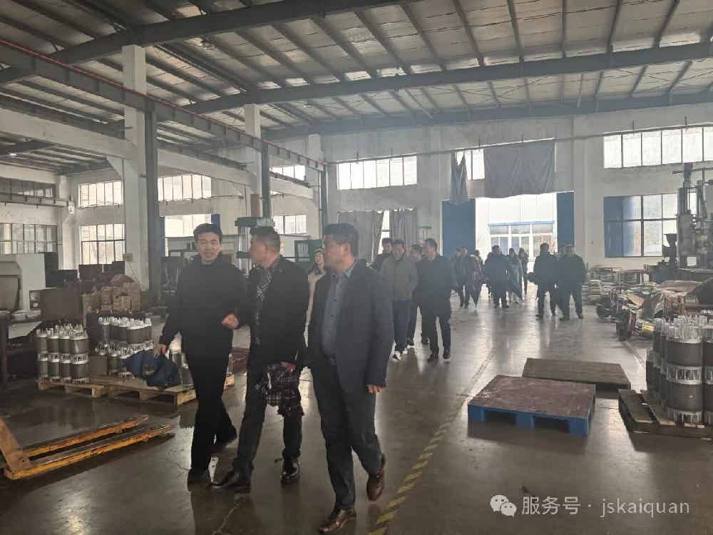 区政协领导率队深入温州依耐泵阀有限公司调研指导