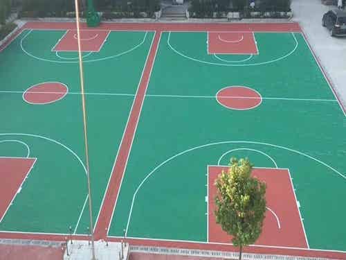 丙烯酸篮球场地坪