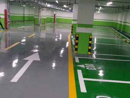 地下停车场地坪漆生产