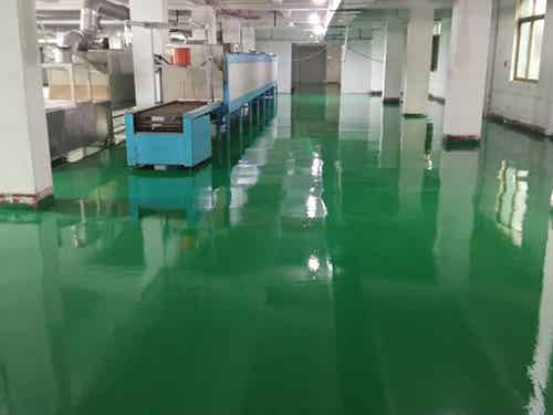 环氧树脂平涂地坪漆施工