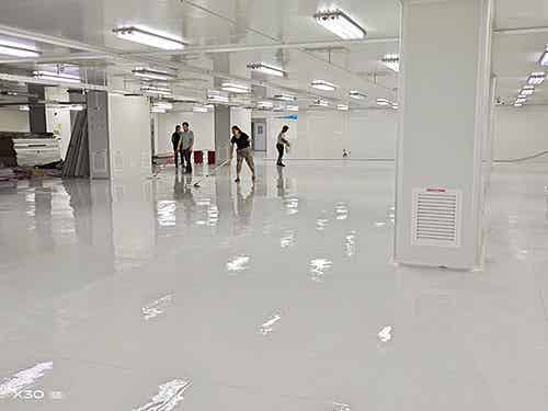 PVC地板施工