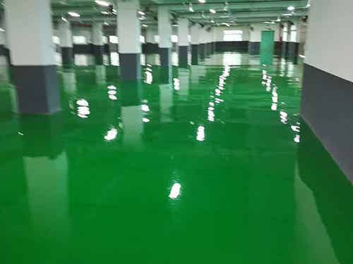 环氧防静电平涂地坪制造