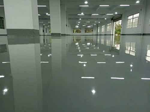环氧防静电平涂地坪设计