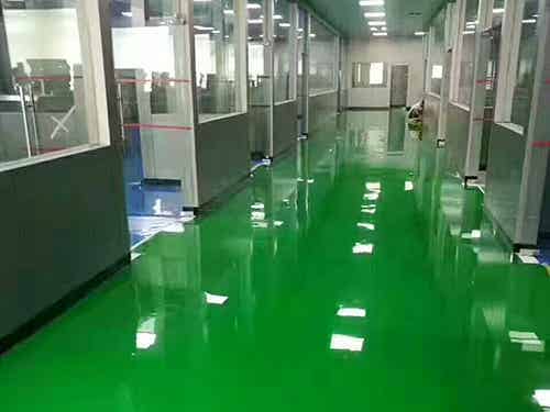 环氧防静电平涂地坪施工