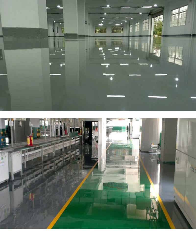 环氧防静电平涂地坪提供